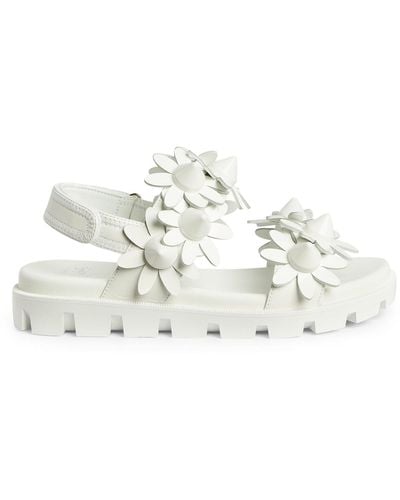 Christian Louboutin Daisy Spikes Cool Sandals - White
