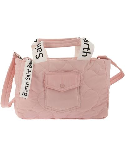 Mc2 Saint Barth Puffer gepolstert Handtasche - Pink