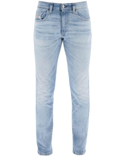 DIESEL 2019 D Strukt Slim Fit Jeans - Blauw