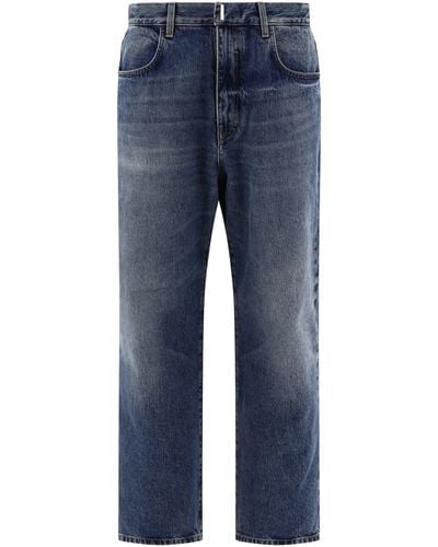 Givenchy Jeans a gamba larga - Blu