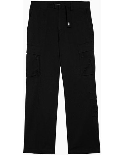 The North Face Cotton Blend Cargo Pants With Belt - Black