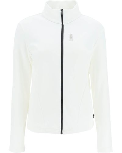 Colmar Stretch Fleece Full Zip Sweatshirt - White