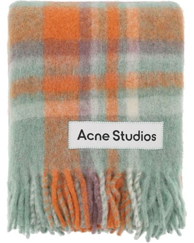 Acne Studios Wool & Mohair Extra Large Scarf - Multicolor
