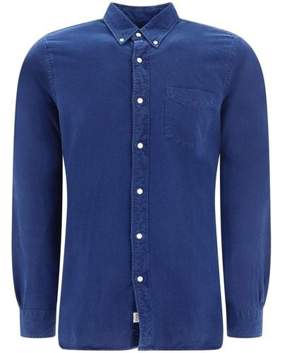RRL RRL von Ralph Lauren Indigo Oxford Hemd - Blau