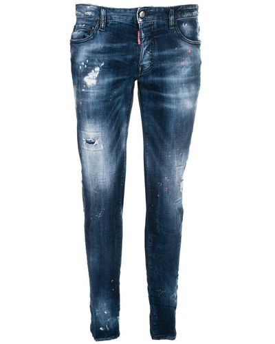 DSquared² Slim Jeans S74lb0755 Jeans - Blauw