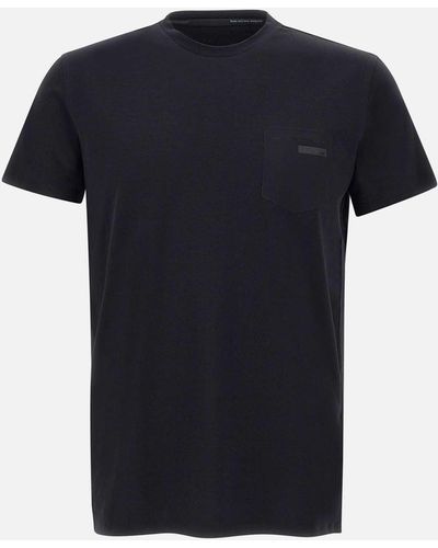 Rrd Revo Shirty Black Stretch Jersey T-shirt - Noir