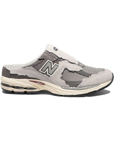 New Balance "2002 N" Slippers - Wit