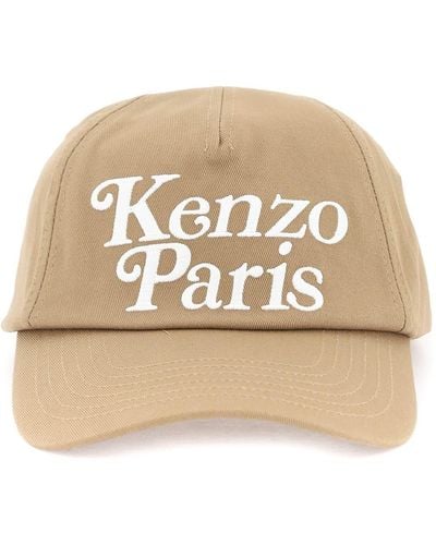 KENZO Utility Baseball Cap Hat - Naturel