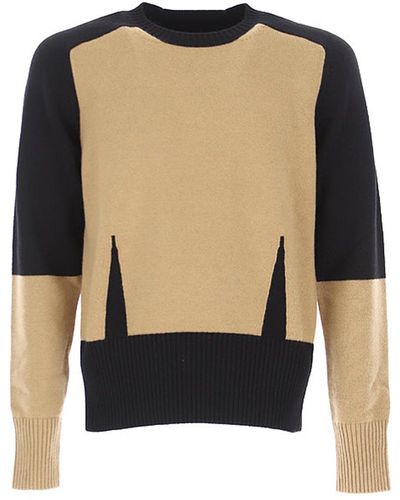 Alexander McQueen Wool Y Cashmere Sweater - Negro