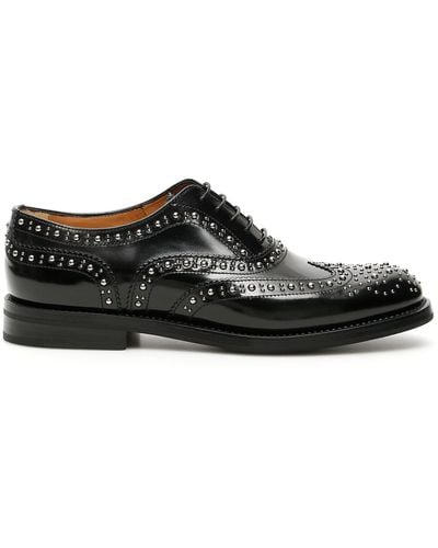 Church's Burwood Met Lace-ups - Black