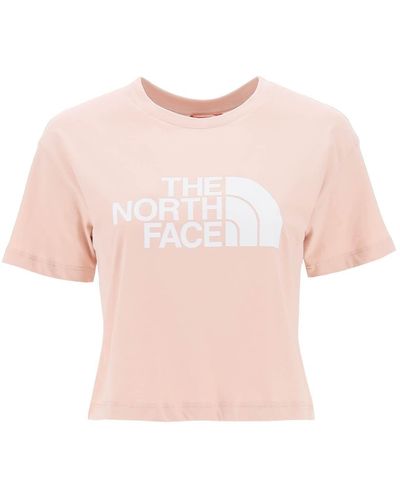 The North Face Das North Face -Logo -Druck "Easy" T -Shirt - Pink