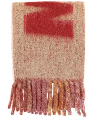 Marni Logo -sjaal - Roze