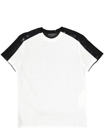 Alexander McQueen Color Block T-shirt - Noir