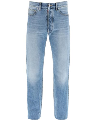 Maison Margiela Gerade geschnittene Jeans von mit fünf Taschen - Blau