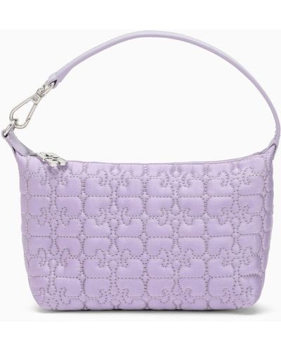 Ganni Lilac Small Handbag - Purple