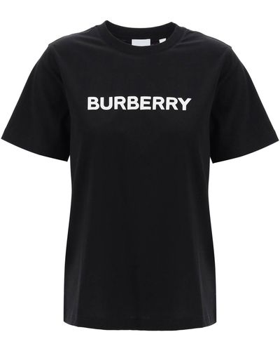 Burberry Margot Logo T -Shirt - Schwarz