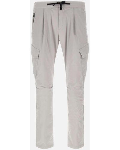 Herno Laminar Cargo Nylon pantalon gris