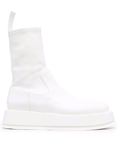 Gia Borghini Shoes > boots > ankle boots - Blanc