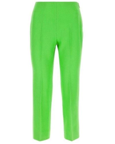 Gucci Pantalones de lana de - Verde