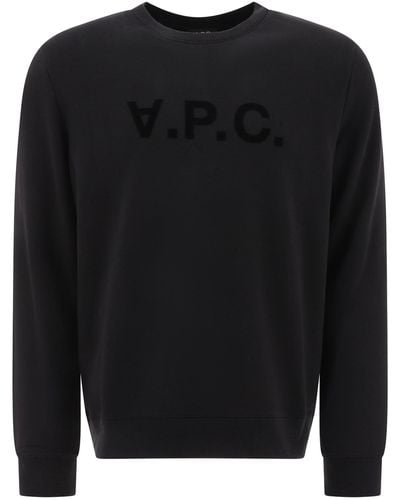 A.P.C. "VPC" Sweatshirt - Schwarz