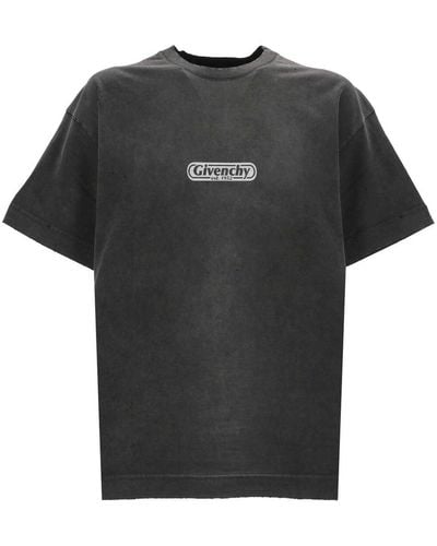 Givenchy Logo t camiseta - Negro