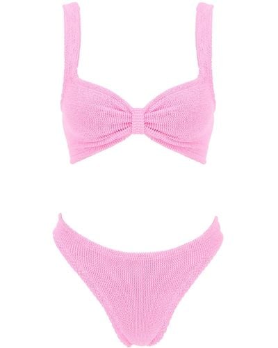 Hunza G Bonnie Bikini Set - Roze