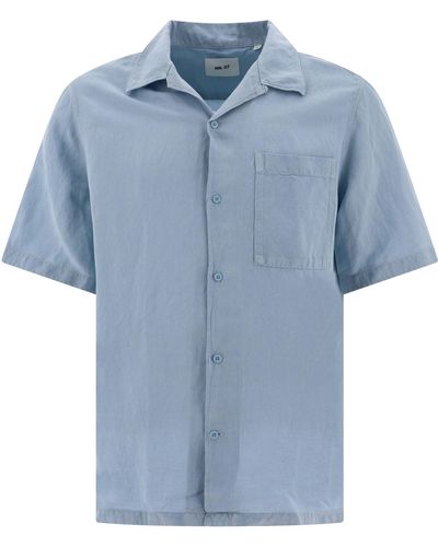 NN07 "julio" Shirt - Blauw