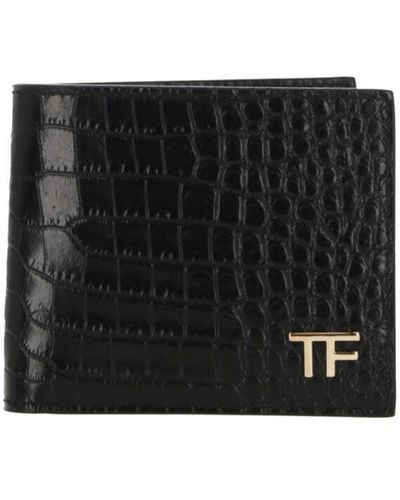 Tom Ford Man Black Wallet YT228 LCL168 G - Schwarz