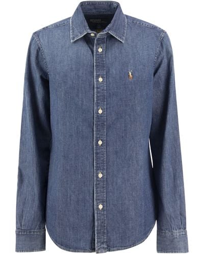 Polo Ralph Lauren Denim Shirt - Blauw