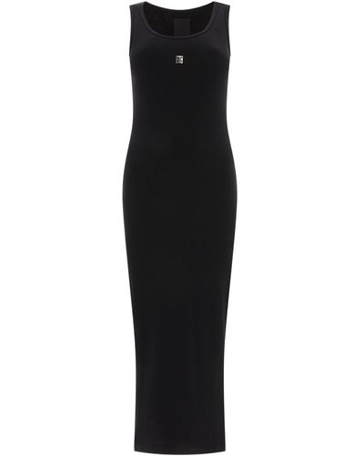 Givenchy Vestido de tanque de en punto - Negro