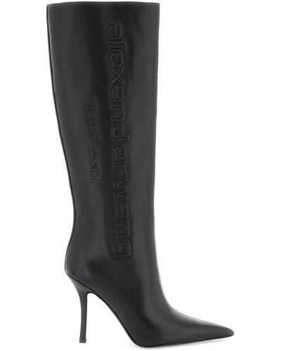 Alexander Wang Delphine Botas Altas - Negro