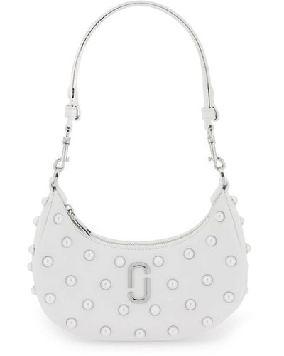 Marc Jacobs The Pearl Small Curve Bag - Wit