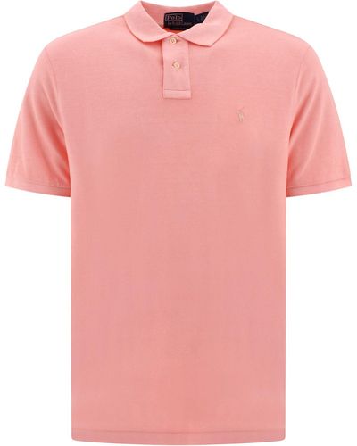 Ralph Lauren "pony" Polo Shirt - Roze