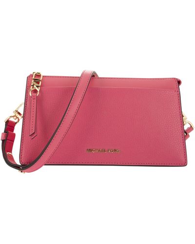 Michael Kors Empire - Leather Shoulder Bag - Pink