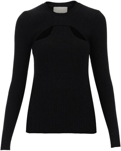Isabel Marant Pullover Cut-Out - Nero