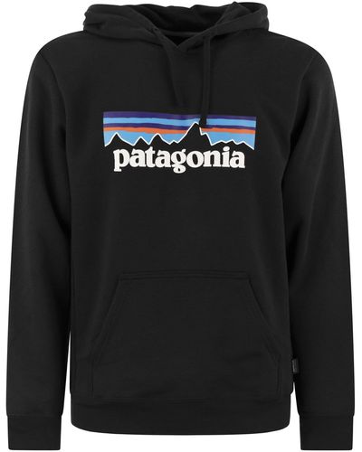 Patagonia Cotton Blend à sweat à capuche - Noir