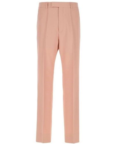 Gucci Pantalones clásicos de - Rosa