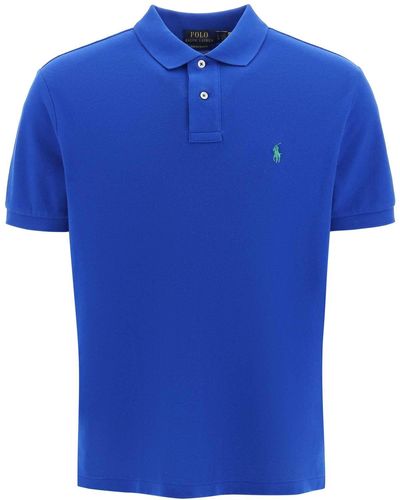Polo Ralph Lauren Polo -Hemd mit Logo - Blau