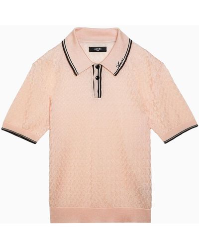 Amiri Light Polo Shirt - Natural