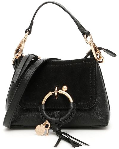 See By Chloé Siehe von Chloe Joan Schulter -Mini -Tasche - Schwarz