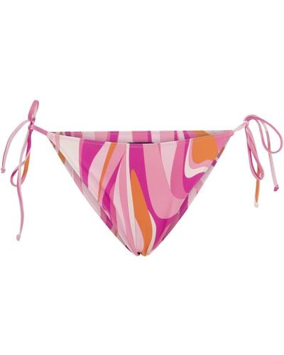 Mc2 Saint Barth Fancy Swim Shorts mit Krawatten - Pink