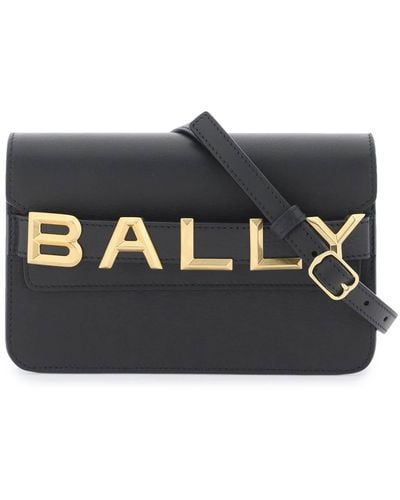Bally Logo Crossbody Bag - Schwarz