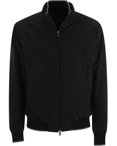 Paul & Shark Gededed Bomber Jacket - Zwart