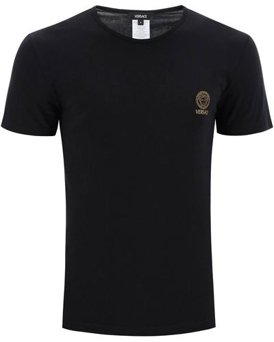Versace Medusa Ondergoed T -shirt Bi Pack - Zwart