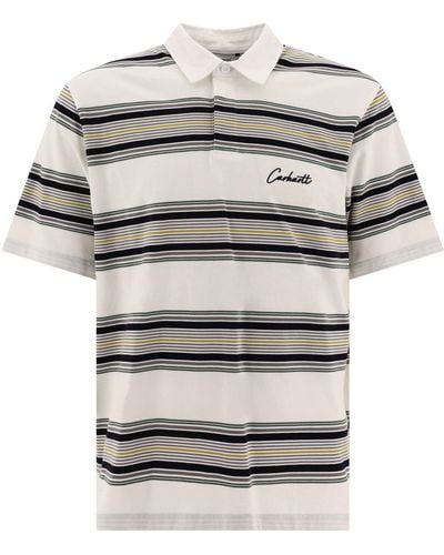 Carhartt "Gaines Rugby" Polo Shirt - Grigio