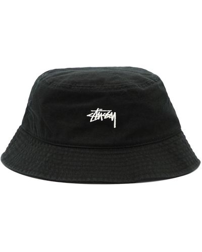 Stussy "Stock Bucket" Hat - Black