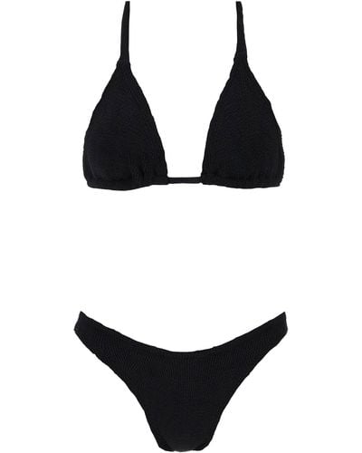 Hunza G Tammy Bikini Ingesteld Voor - Zwart