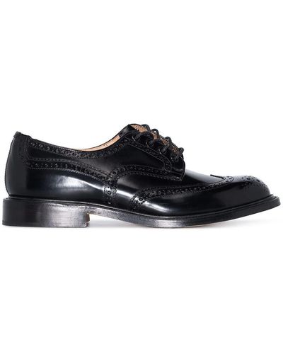 Tricker's Bourton Lace Up Shoes - Black