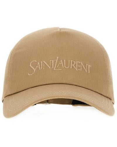 Saint Laurent Hats - Natural