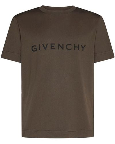 Givenchy T-Shirts And Polos - Brown